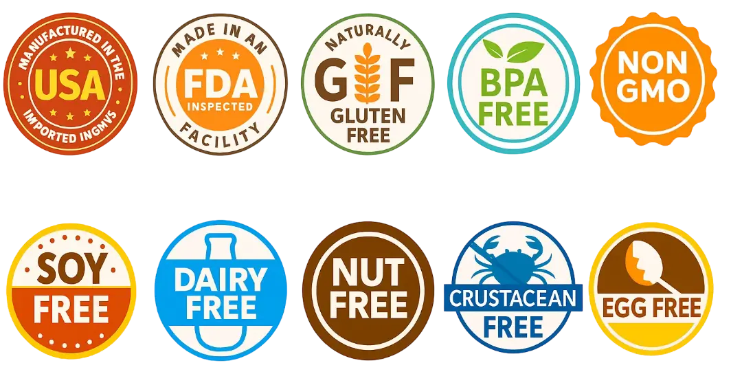 Sugar Defender Certification Badges